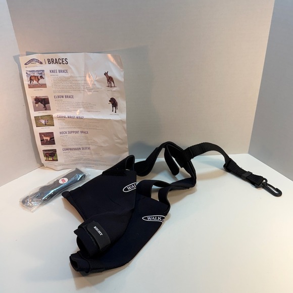 Walk About Harnesses Other - Walk‎ About Harnesses Dog Knee Brace Support Left & Right Pair MS NEW